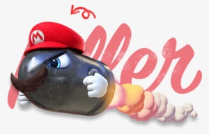 Bullet Bill - Super Mario Odyssey Png