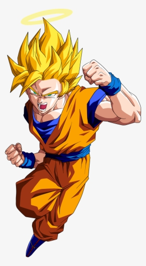 Goku Png Hd Clipart Black And White Library - Transparent Background Goku Png