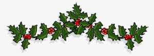 Holly, Ornament, Holiday, X-mas, Santa Claus, Xmas - Holiday Clip Art Holly