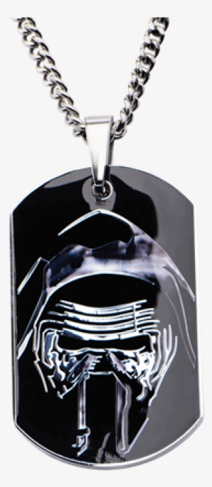 Masked Kylo Ren Dog Tag Necklace