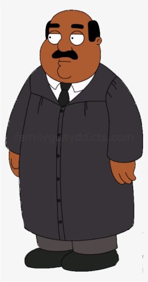 Judge Blackman - Cartoon