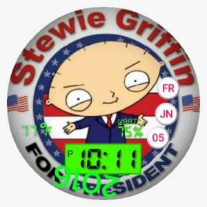 Stewie Griffin For President - Photograph