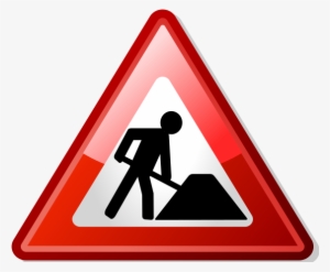 288 × 240 Pixels - Under Construction Icon Red