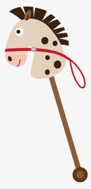 Cowboy E Cowgirl - Free Stick Horse Clipart