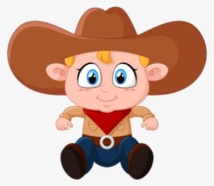 Cowgirl Clipart Kid - Cowboy