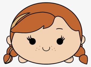 Tsum Tsum Princess, Disney Tsum Tsum, Disney Princess, - Tsum Tsum Princess Anna