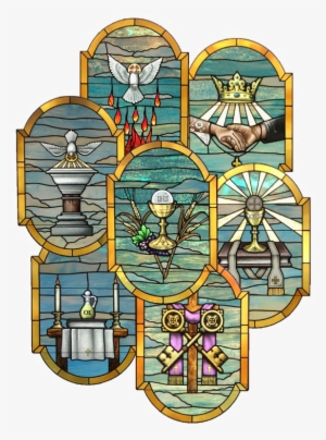 Catholic Stained Glass Window Png Image - Catholic Church