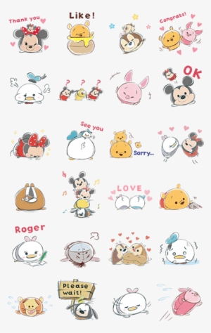A Pedido Del Público, Regresan Los Súper Famosos Stickers - Line Tsum Tsum Sticker