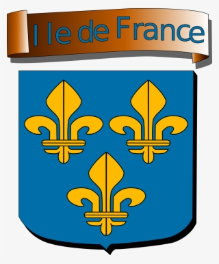 Free Vector Ile De France Clip Art - Ile De France Symbole