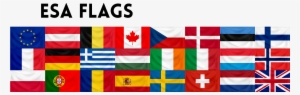 Mykkutk - European Space Agency Flags