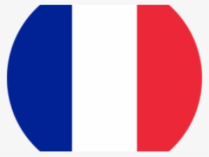French Flag Clipart - Button Frankreich Flagge Ø 50 Mm