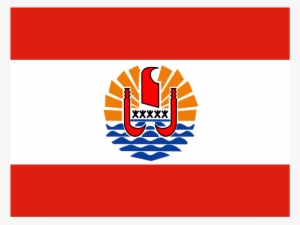 Flag Of French Polynesia Logo Png Transparent - Tahiti Flag
