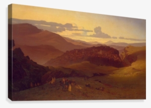 View Of The City Of Constantine Canvas Print - View Of The City Of Constantine (algeria)