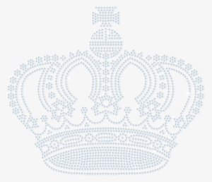 Cstar Motif Silver Crown Of King With Sequin Combination - Comarca Del Ebro