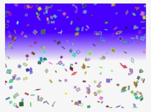 Confetti Vector Png - Confetti Transparent