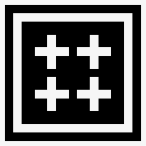 Plus Signs Inside Abstract Design Comments - 嶋田 誠