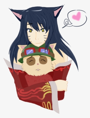 Ahri And Teemo By Sukebenee - Ahri And Teemo