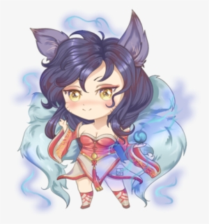 Lol Fanart, Ahri - Cartoon