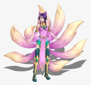 Order Of The Lotus Ahri Concept By Kairui-chan - Order Of The Lotus Concept