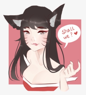 Ahri Commission - Cartoon