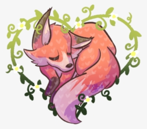 Sleepy Heart Fox - Fox
