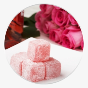 Rose Flower Extract Turkish Delight - Loukoum À La Rose