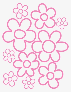 Florecitas Png - Silueta Florecita