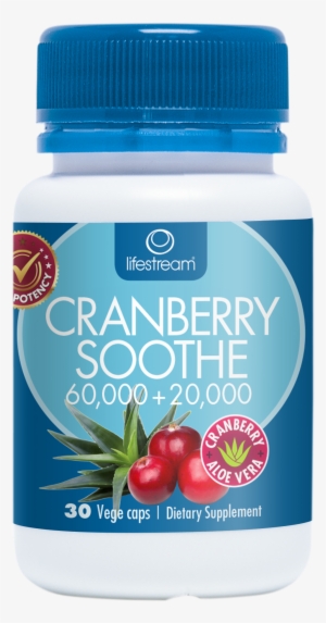 Cranberry Soothe C30 Rgb - Lifestream Cranberry Soothe 30 Vegecaps