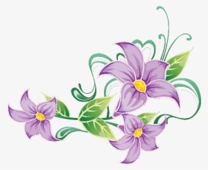 Flores Ilustraciones En Png Para Artesanía Y Diseños - Flower Wall Mural - Delight