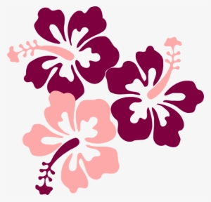 Cartoon Hawaiian Flowers - Hibiscus Clip Art - 600x488 PNG Download ...