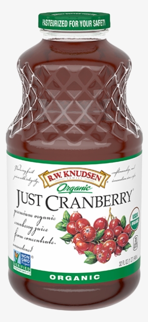 Organic Just Cranberry® Juice - Knudsen Just Cranberry Juice - 32 Fl Oz