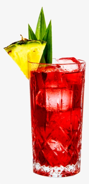 Tanqueray Cranberry Pineapple Gin & Juice - Cocktail With Pineapple Png