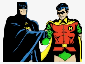 Superhero Robin Clipart Blue Batman - Batman And Robin Fist Bump
