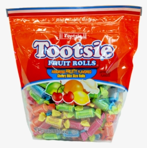 Tootsie Fruit Rolls Assorted Fruity Flavored Candy - Tootsie Fruit Rolls, Assorted Fruity Flavored - 13.23