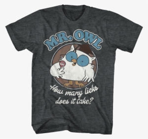 Owl Tootsie Pop T-shirt - Lynyrd Skynyrd T-shirt Crossed Guitars