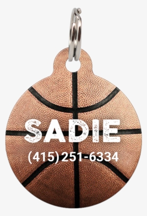 Vintage Basketball Sports Dog Id Tag For Pets - Dog