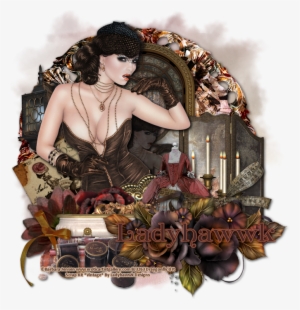 Perfect For Those Elegant Vintage Tags - Floral Design