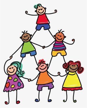 Warmth Clipart Happy Kid - Trabajo En Equipo Dibujos