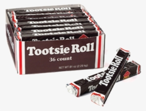 Tootsie Roll Chewy Candy - Tootsie Roll Bar: 36 Count
