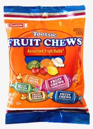 Tootsie Fruit Chews Assorted Fruit Rolls Candy, 164g - Tootsie Fruit ...