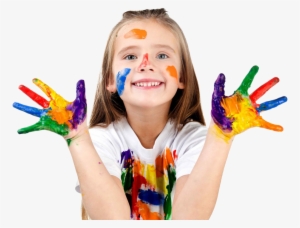 Children Handicrafts & Art Class Penang - Girl With Color Hand