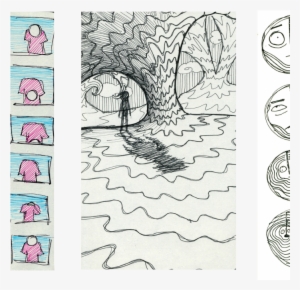 Excerpts From My Sequence Drawing Sketchbook - Illustration