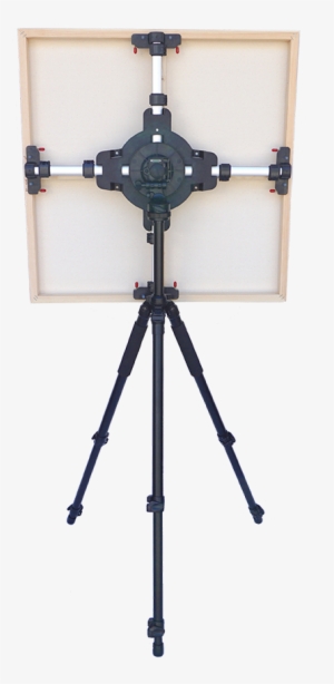 Artristic Studio Easel With Canvas Attached - Camera Tripod