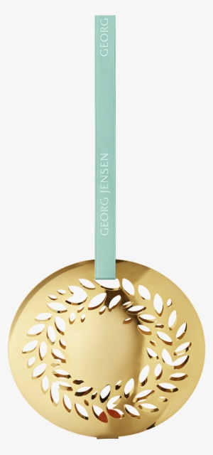 Georg Jensen - Christmas Wreath Tree Decoration - Gold