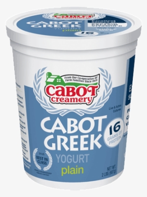 Plain Greek Yogurt - Cabot Greek Yogurt