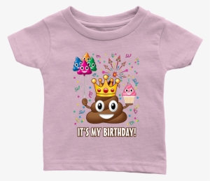 It's My Birthday Emoji Pink T-shirt - T-shirt