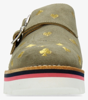 Monks Esther 1 Suede Mr Touch Grey Poker - Suede