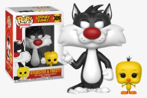Sylvester And Tweety Pop Vinyl Figure - Pop Animation: Looney Tunes - Sylvester And Tweety