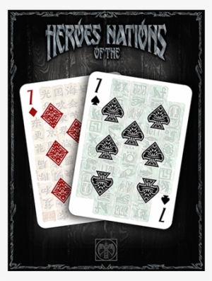Heroes Of The Nations Playing Cards - Light