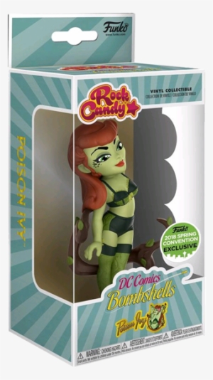 Poison Ivy Eccc 2018 Us Exclusive Rock Candy - Dc Bombshells Rock Candy